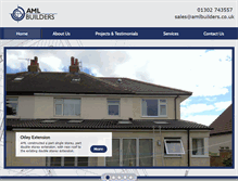 Tablet Screenshot of amlbuilders.co.uk